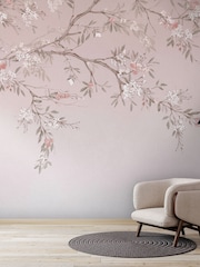 Art For The Home Pink Blossom Trail Fixed Size 3M Mural - Image 5 of 5