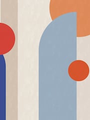 Art For The Home Cobalt Curve & Arch Geo Fixed Size 4M Mural - Image 2 of 3