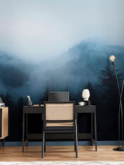 Art For The Home Navy Misty Landscape Fixed Size 3M Mural - Image 1 of 5