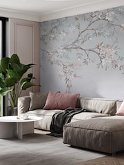 Art For The Home Blue Blossom Trail Fixed Size 3M Mural - Image 1 of 5
