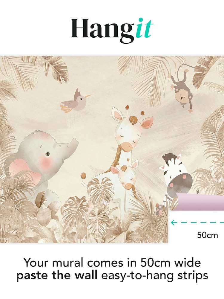 Art For The Home Neutral Circle of Life Fixed Size 4M Mural - Image 3 of 3