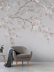 Art For The Home Purple Blossom Trail Fixed Size 3M Mural - Image 4 of 5