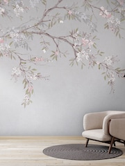 Art For The Home Purple Blossom Trail Fixed Size 3M Mural - Image 5 of 5