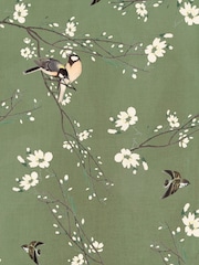 Art For The Home Green Birds and Blossom Fixed Size 2M Mural - Image 2 of 4
