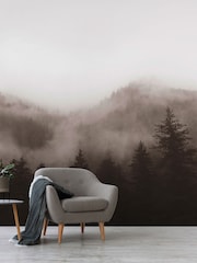 Art For The Home Neutral Misty Landscape Fixed Size 3M Mural - Image 4 of 5