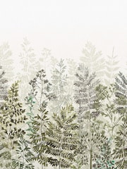 Art For The Home Sage Leaf Silhouette Fixed Size 3M Mural - Image 2 of 5