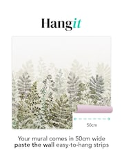 Art For The Home Sage Leaf Silhouette Fixed Size 3M Mural - Image 3 of 5