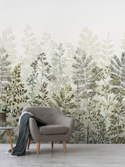 Art For The Home Sage Leaf Silhouette Fixed Size 3M Mural - Image 4 of 5