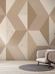 Art For The Home Neutral Geo Fixed Size 4M Mural - Image 5 of 5