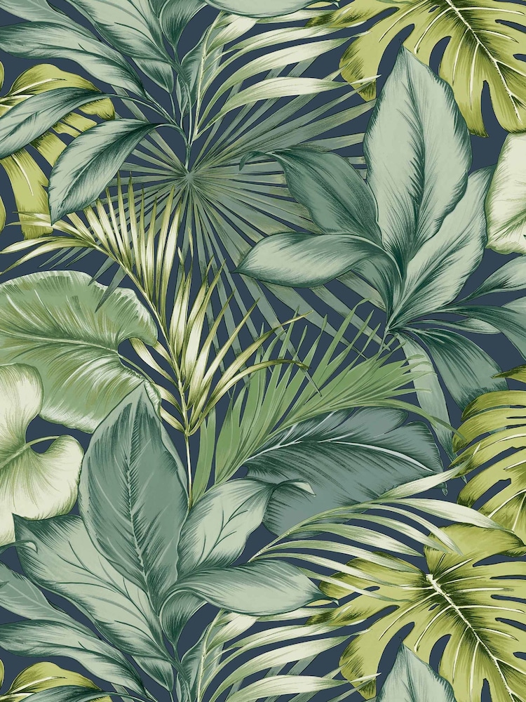 Art For The Home Green Monstera Fixed Size 3M Mural - Image 2 of 3