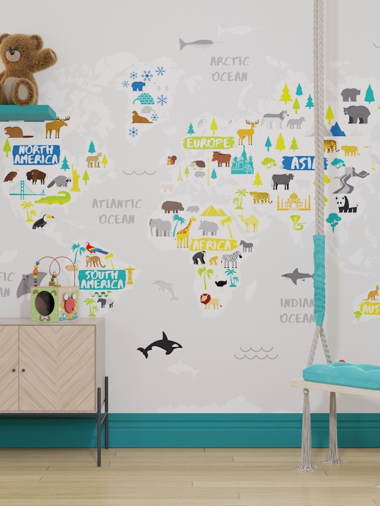 Art For The Home Multi The Explorer Fixed Size 3M Mural - Image 1 of 3 Art For The Home Multi The Explorer Fixed Size 3M Mural - Image 1 of 3
