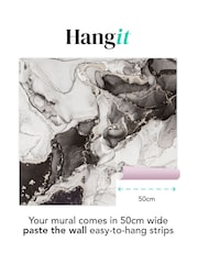 Art For The Home Mono Agate Marble Fixed Size 3M Mural - Image 3 of 3
