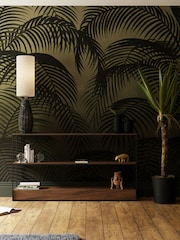 Art For The Home Sage Palm Silhouette Fixed Size 3M Mural - Image 1 of 3