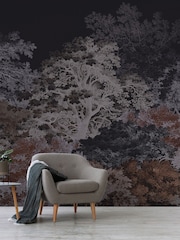 Art For The Home Navy Forest Canopy Fixed Size 3M Mural - Image 4 of 5