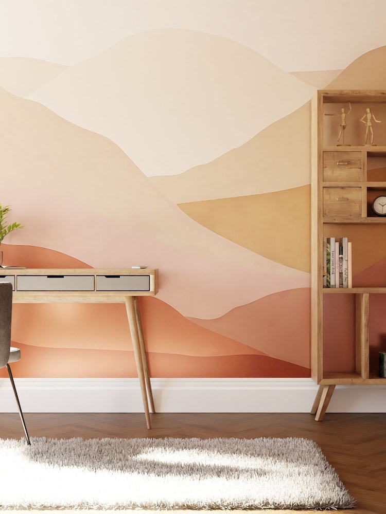 Art For The Home Blush Beyond The Horizon Fixed Size 3M Mural - Image 1 of 3