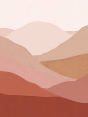 Art For The Home Blush Beyond The Horizon Fixed Size 3M Mural - Image 2 of 3