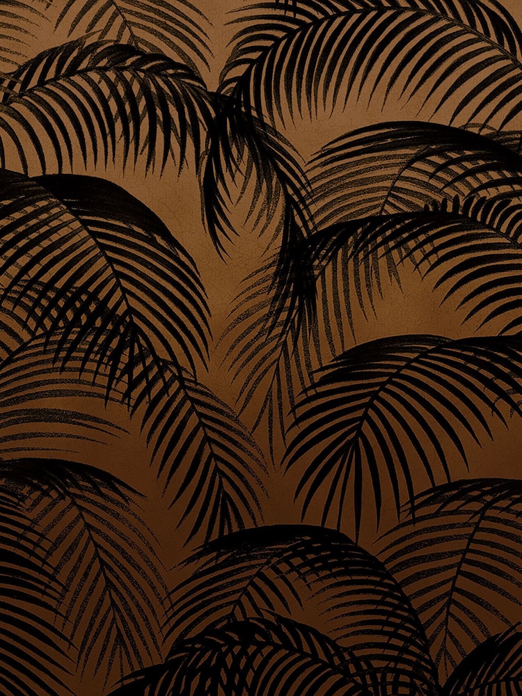 Art For The Home Sunset Palm Silhouette Fixed Size 3M Mural - Image 2 of 3