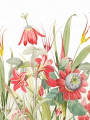Art For The Home Red Flora Fixed Size 3M Mural - Image 2 of 3