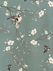 Art For The Home Dark Duck Egg Birds and Blossom Fixed Size 2M Mural - Image 2 of 4