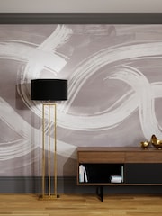 Art For The Home Grey Expression Fixed Size 3M Mural - Image 1 of 3