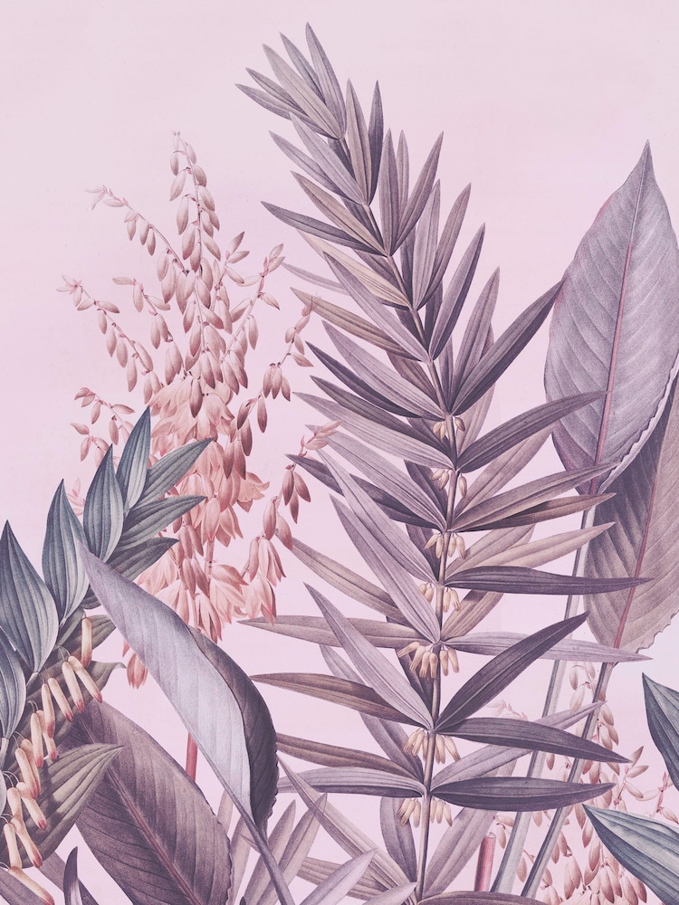 Art For The Home Purple Flora & Fauna Fixed Size 2M Mural - Image 2 of 4