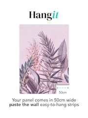 Art For The Home Purple Flora & Fauna Fixed Size 2M Mural - Image 3 of 4
