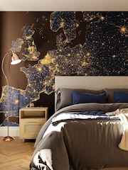 Art For The Home Navy Europe by Night Fixed Size 4M Mural - Image 1 of 3