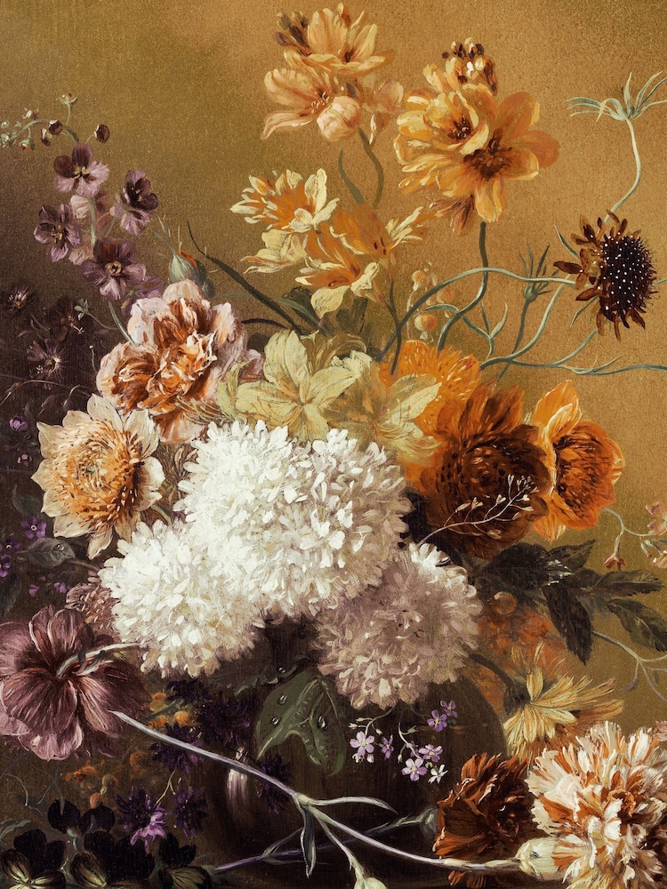 Art For The Home Ochre Flower Vase Fixed Size 2M Mural - Image 2 of 4 Art For The Home Ochre Flower Vase Fixed Size 2M Mural - Image 2 of 4
