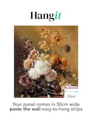 Art For The Home Ochre Flower Vase Fixed Size 2M Mural - Image 3 of 4