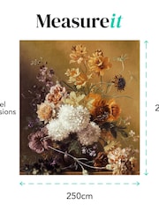 Art For The Home Ochre Flower Vase Fixed Size 2M Mural - Image 4 of 4