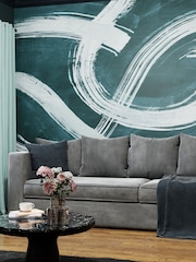 Art For The Home Teal Expression Fixed Size 3M Mural - Image 1 of 2