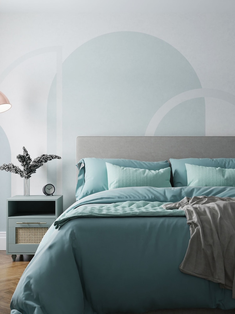 Art For The Home Blue Linear Arch Fixed Size 4M Mural - Image 1 of 3