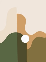 Art For The Home Green The Wave Fixed Size 4M Mural - Image 2 of 3