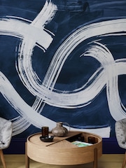 Art For The Home Navy Expression Fixed Size 3M Mural - Image 1 of 3