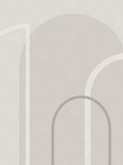 Art For The Home Grey Linear Arch Fixed Size 4M Mural - Image 2 of 3