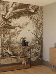 Art For The Home Black/White Jungle Book Fixed Size 3M Mural - Image 1 of 4