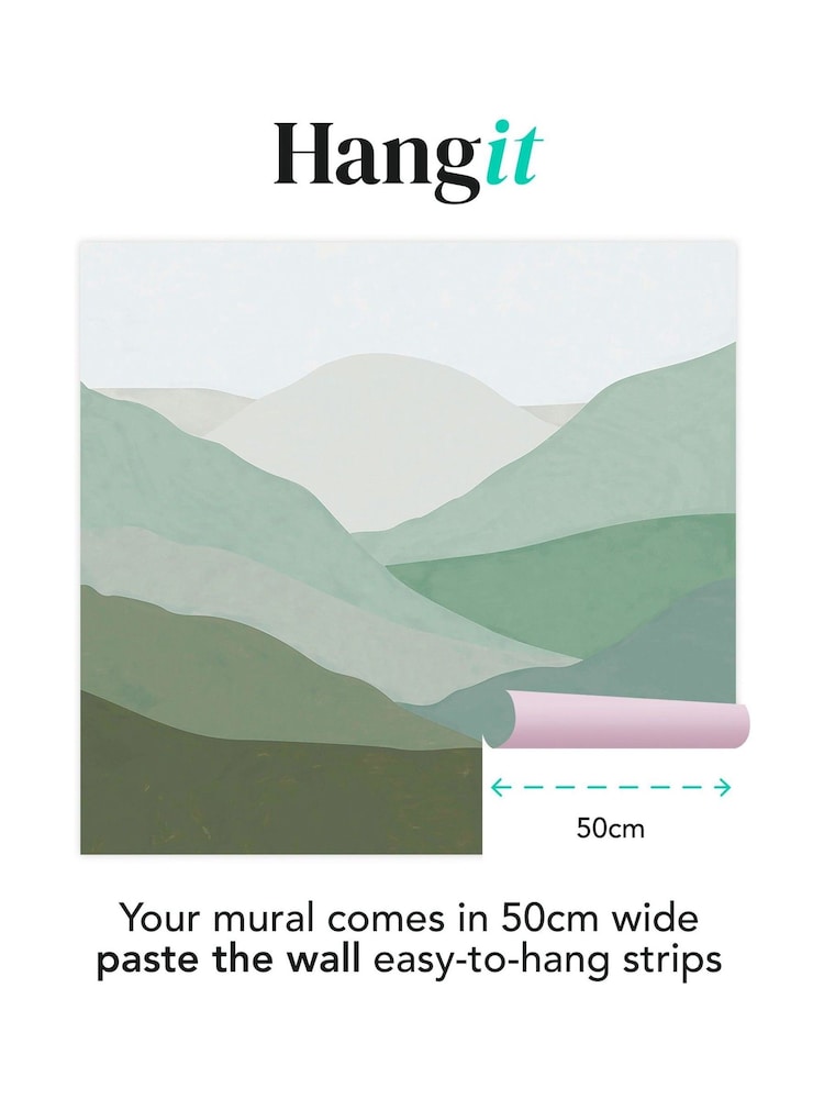 Art For The Home Duck Egg Beyond The Horizon Fixed Size 3M Mural - Image 3 of 3
