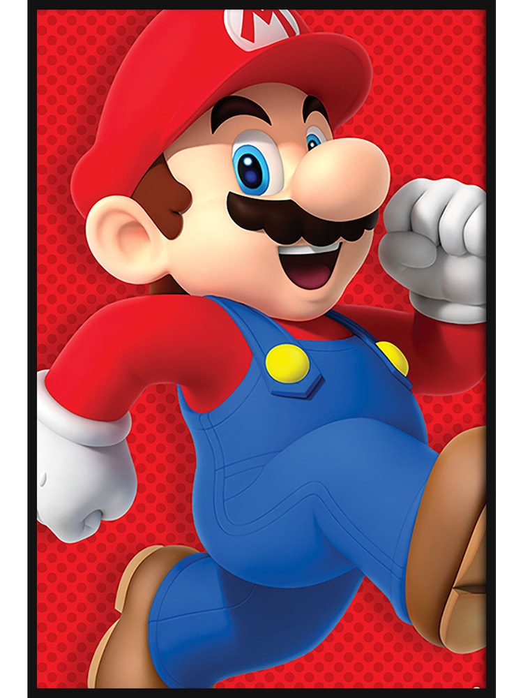 Pyramid International Red Super Mario Framed Framed Maxi Poster - Image 3 of 3