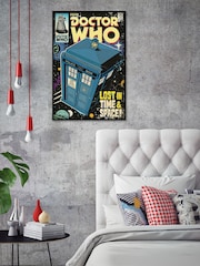 Pyramid International Blue Doctor Who Lost In Time & Space Framed Maxi Poster - Image 2 of 3