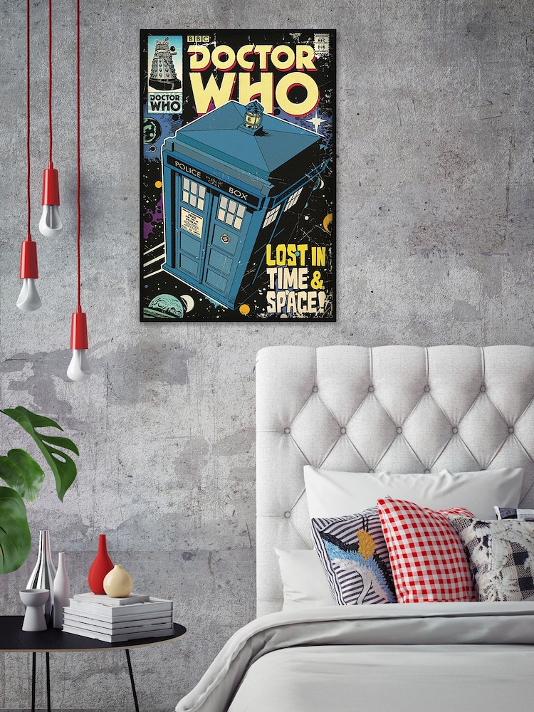 Pyramid International Blue Doctor Who Lost In Time & Space Framed Maxi Poster - Image 2 of 3