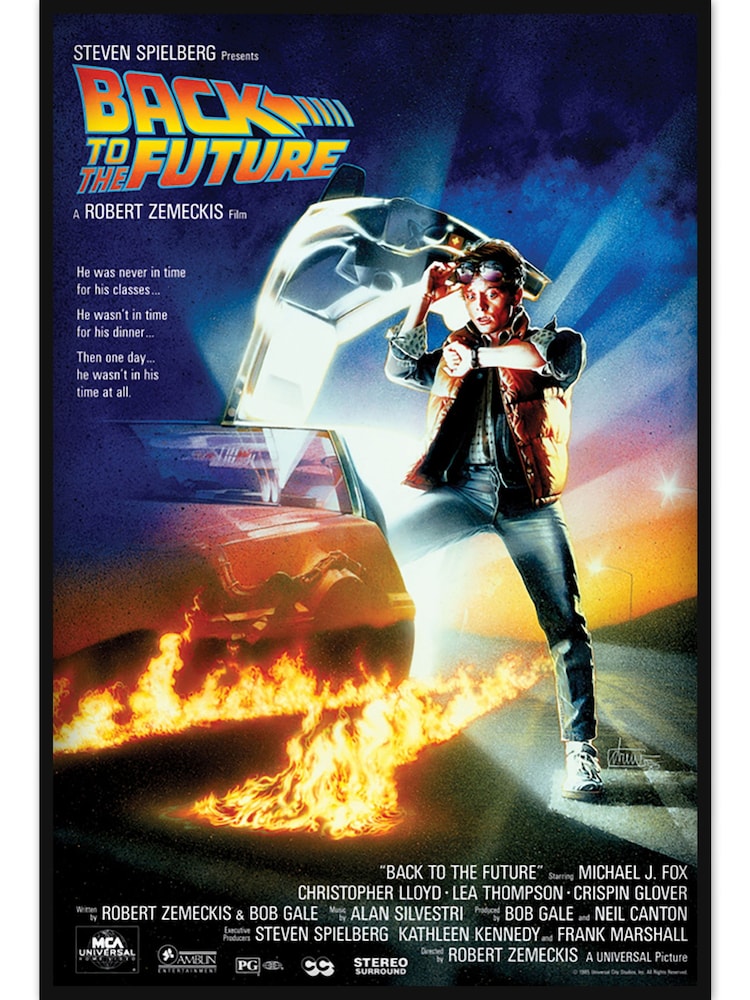 Pyramid International Black Back To The Future Framed Maxi Poster - Image 3 of 3