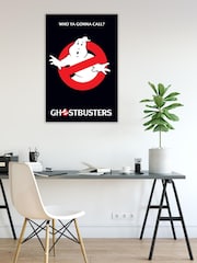 Pyramid International Black Ghostbusters Logo Framed Maxi Poster - Image 1 of 3