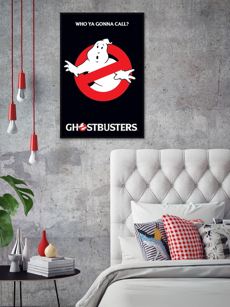 Pyramid International Black Ghostbusters Logo Framed Maxi Poster - Image 2 of 3