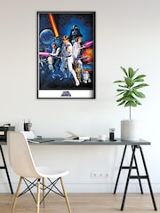 Pyramid International Blue Star Wars A New Hope Framed Maxi Poster - Image 1 of 3