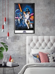 Pyramid International Blue Star Wars A New Hope Framed Maxi Poster - Image 2 of 3
