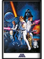 Pyramid International Blue Star Wars A New Hope Framed Maxi Poster - Image 3 of 3