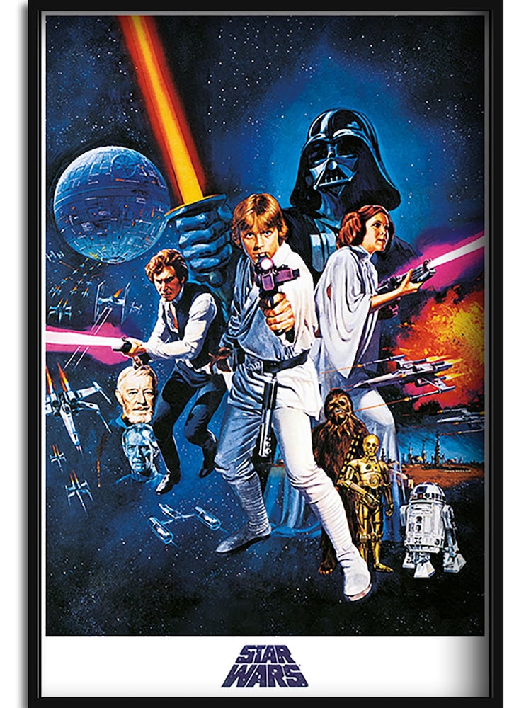 Pyramid International Blue Star Wars A New Hope Framed Maxi Poster - Image 3 of 3