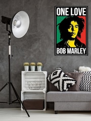 Pyramid International Black Bob Marley One Love Framed Maxi Poster - Image 1 of 3