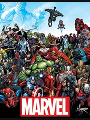 Pyramid International Blue Marvel Universe Framed Maxi Poster - Image 3 of 3