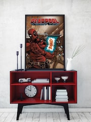 Pyramid International Red Deadpool Bang Framed Maxi Poster - Image 1 of 3